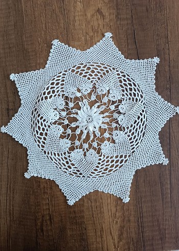 Bohem Tarzı El Örgüsü Dekoratif Dantel - Görsel 3