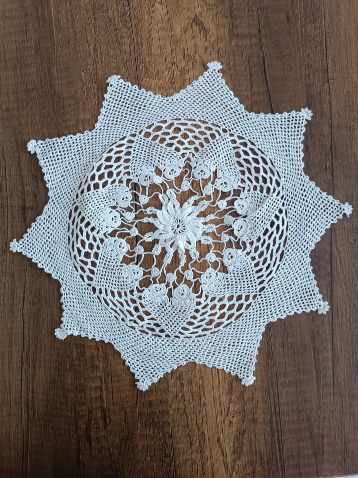 Bohem Tarzı El Örgüsü Dekoratif Dantel - Görsel 3