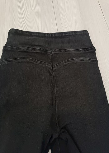 s Beden Penti Push Up Siyah Esnek Kadın Skinny Jean