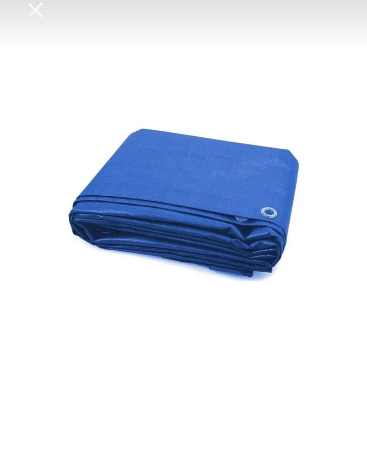 Mavi, Desensiz Branda Örtü - Görsel 2