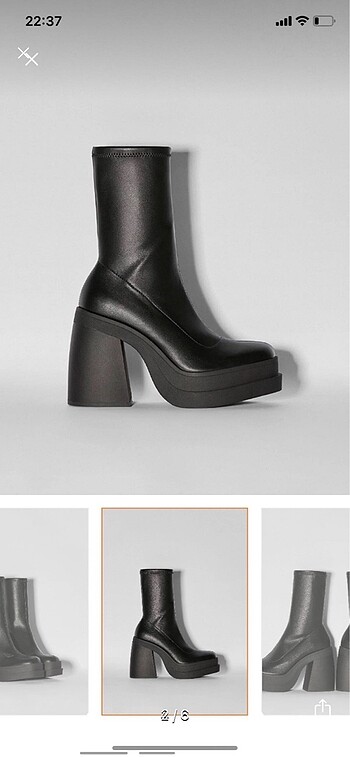 Bershka Bershka Streç Platform Bot