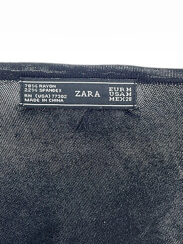 m Beden siyah Renk Zara Bluz %70 İndirimli.