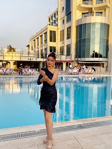 Mavi abiye - Görsel 2