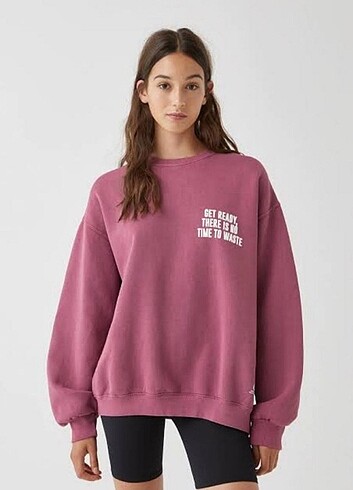 Pull and Bear Oversize Sweatshirt