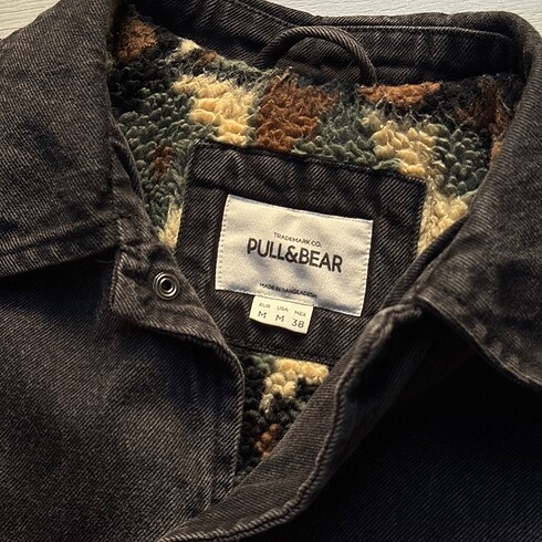 m Beden gri Renk Pull & Bear Ceket