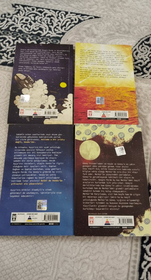 Çocuklar için Bilim Kurgu Kitap Seti - Görsel 3