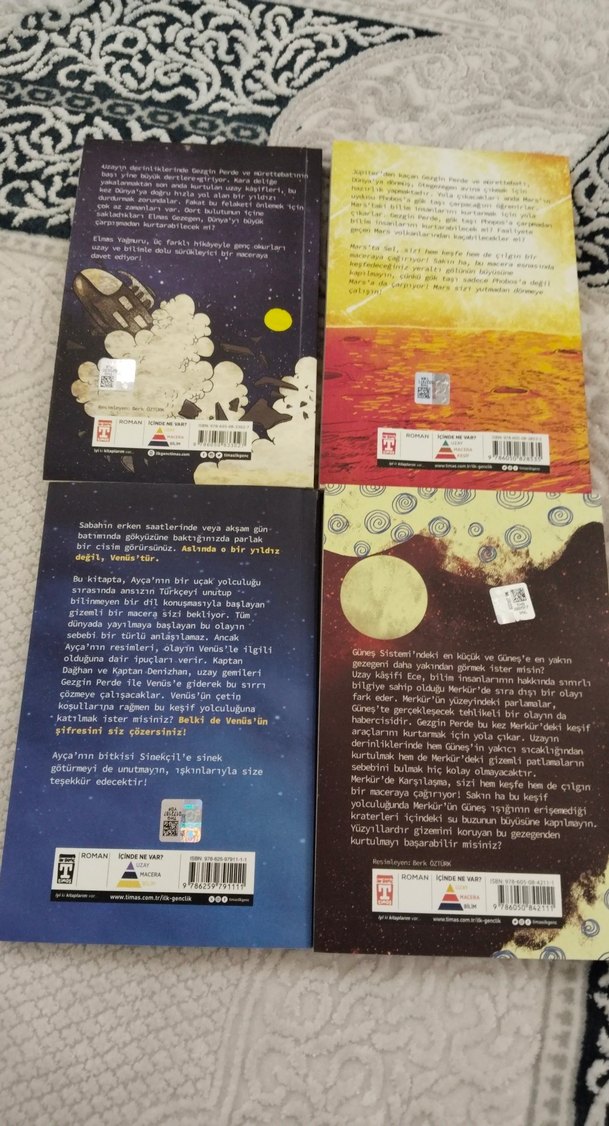 Çocuklar için Bilim Kurgu Kitap Seti - Görsel 2