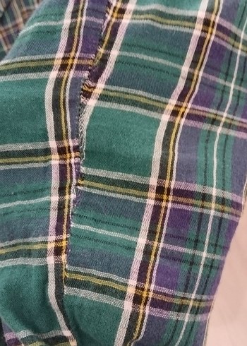 Pamuklu erkek çocuk gömlek S - Görsel 5