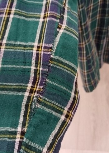 Pamuklu erkek çocuk gömlek S - Görsel 4