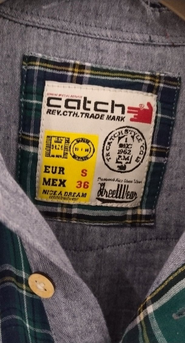 Pamuklu erkek çocuk gömlek S - Görsel 3