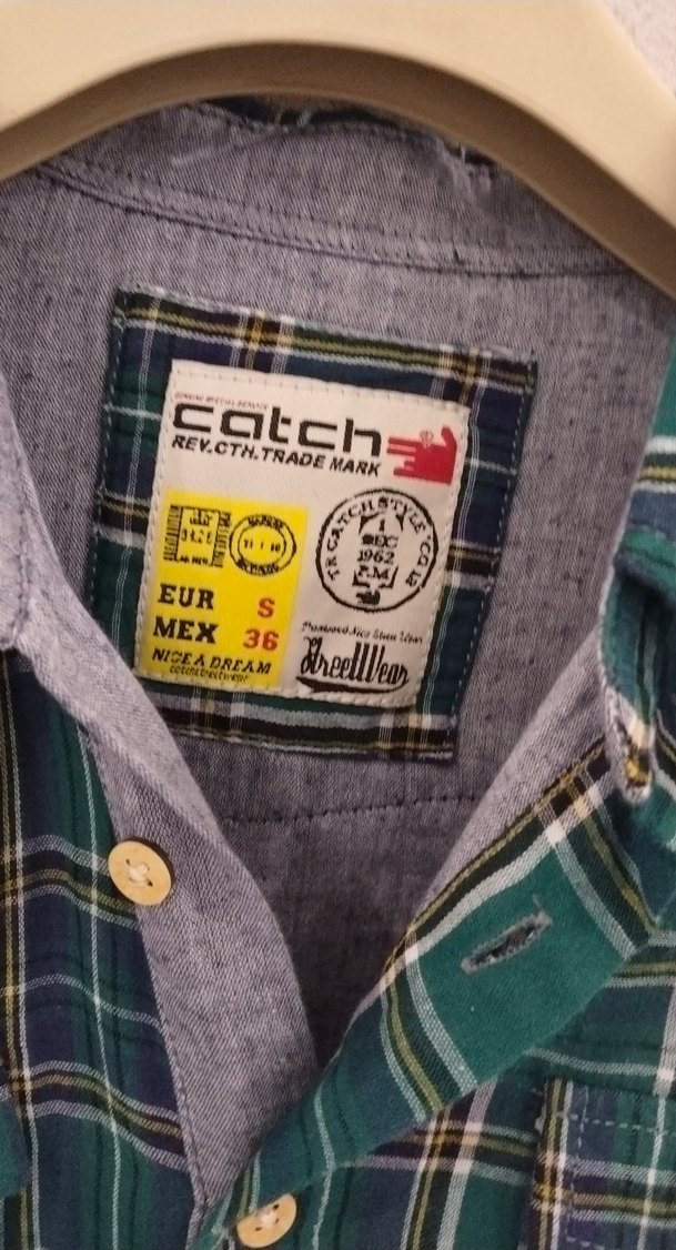 Pamuklu erkek çocuk gömlek S - Görsel 2