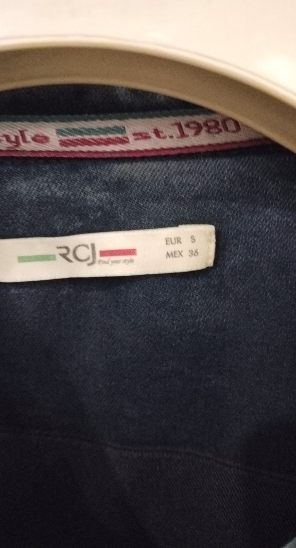Gri Denim Erkek çocuk Gömlek 14yas - Görsel 2