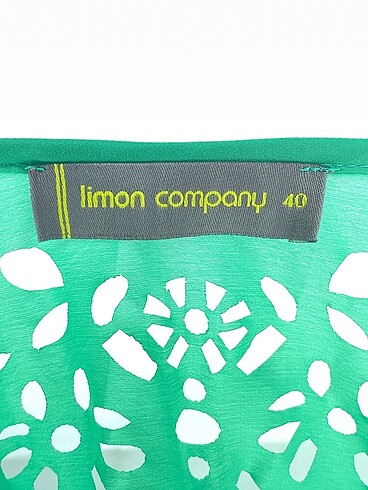 40 Beden yeşil Renk Limon Company Kısa Elbise %70 İndirimli.