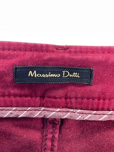 34 Beden bordo Renk Massimo Dutti Jean / Kot %70 İndirimli.