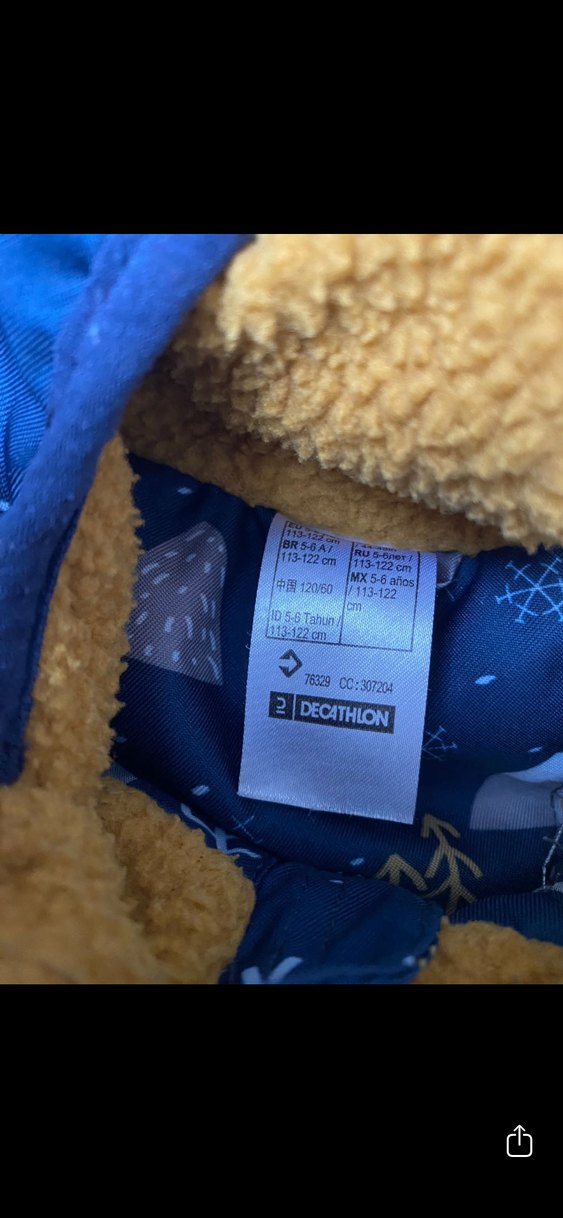 Kapüşonlu Koyu Mavi Erkek Yağmurluk - Görsel 2