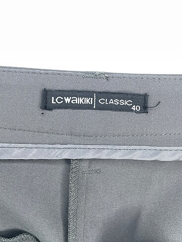 40 Beden gri Renk LC Waikiki Kumaş Pantolon %70 İndirimli.