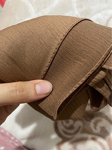 diğer Beden camel Renk Krinkıl Şal