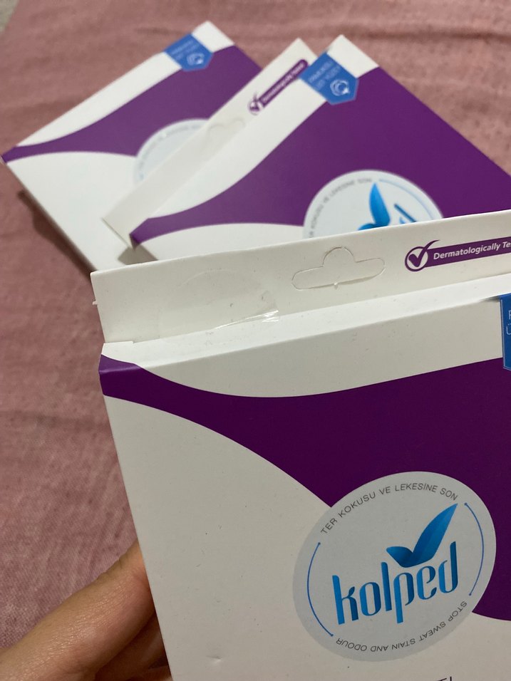 Mor Kolped Ter Emici Kolaltı Pedleri - Görsel 2