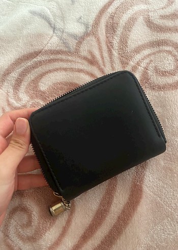 Siyah Yılan Desenli Kadın Deri Cüzdan - Görsel 4