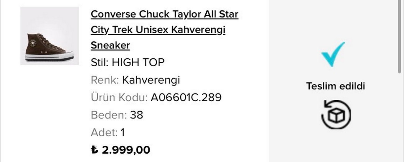 Kahverengi Kadın Platform Sneakers - Görsel 2