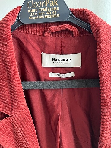 Pull and Bear kadife kaban