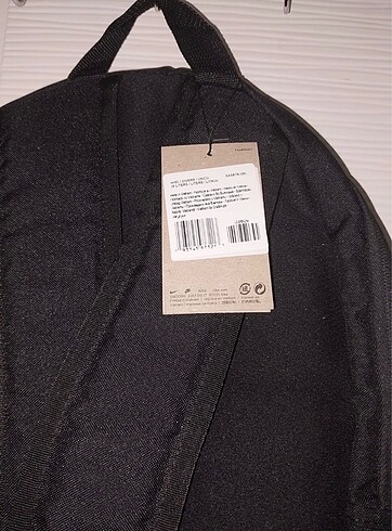  Beden okul çantası orjinal nike çanta grisi var