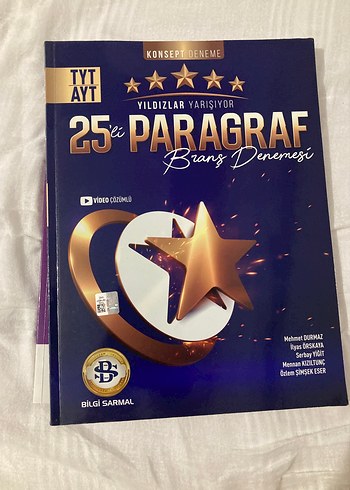 25. Paragraf Branş Denemesi TYT AYT Kitabı