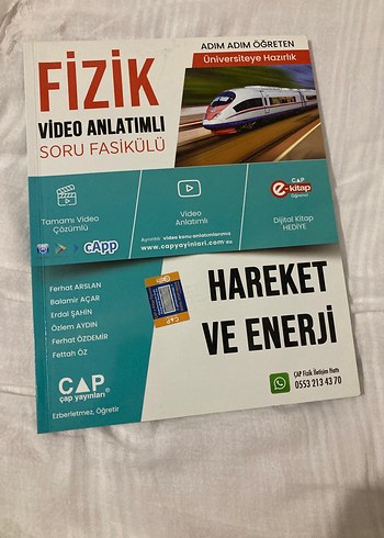 Fizik Video Anlatımlı Soru Fasikülü - Hareket ve Enerji