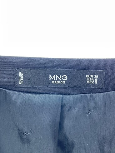 38 Beden siyah Renk Mango Blazer %70 İndirimli.