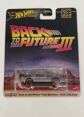 Hot wheels Back to the Future Gri Oyuncak Araba