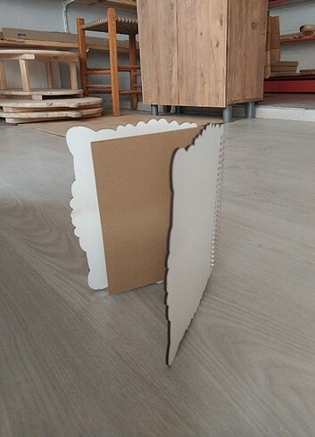  Beden Renk Ahşap dekoratif defter
