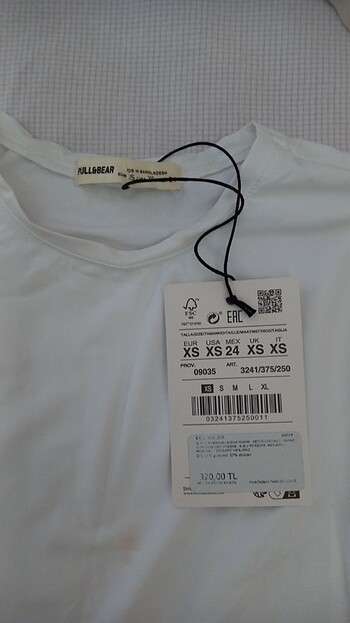 Pull and Bear Pull&Bear etiketli beyaz bluz