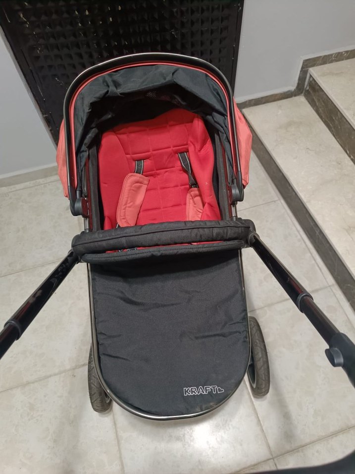 Kırmızı Twist Max Bebek Arabası - Görsel 4