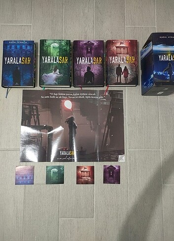 Maral Atmaca Yaralasar Kutulu Set CİLTLİ