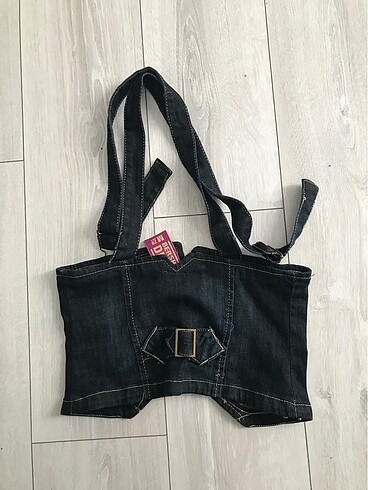 Bershka Bershka Korse Tarz Denim