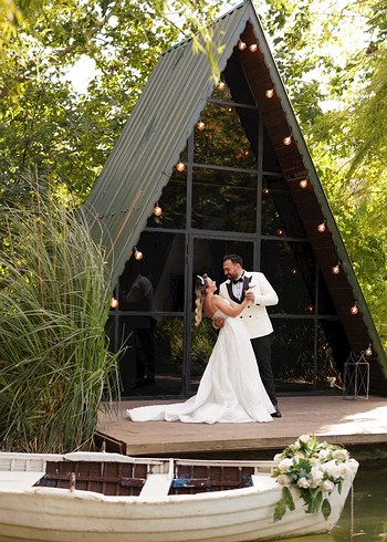 Beyaz Balık Gelinlik - Görsel 4