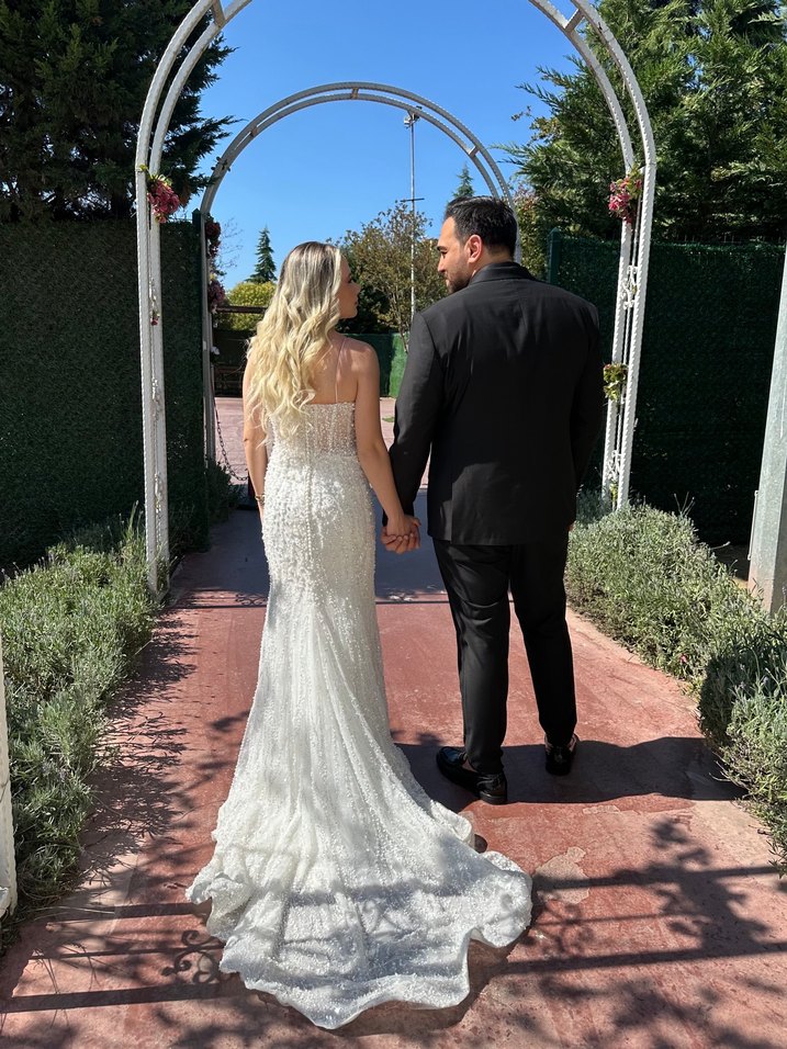 Beyaz Balık Gelinlik - Görsel 5