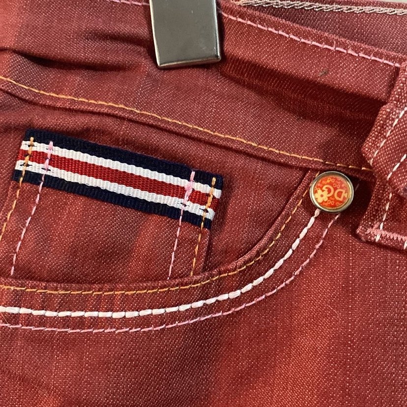 Dolce Gabbana Vintage Kırmızı Mini Şort - Görsel 2