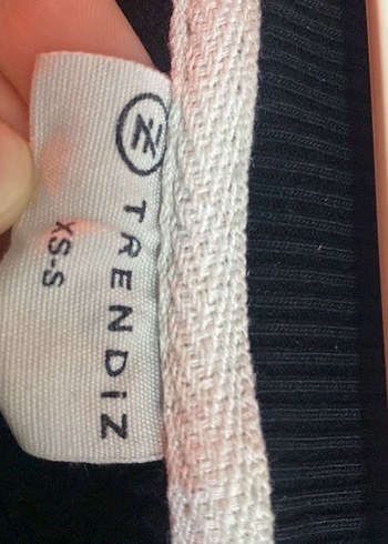 Siyah Baskılı Oversize Sweatshirt - Görsel 3