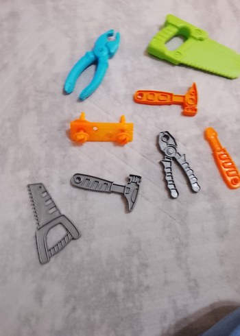 Renkli Plastik Eğitim Araç Seti - Görsel 2