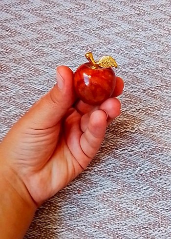 Elma şeklinde güneş taşı - Görsel 4