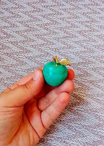 Elma şeklinde güneş taşı - Görsel 3