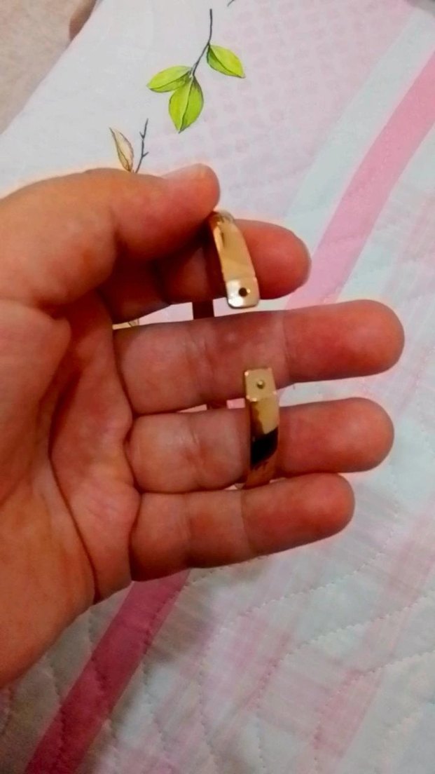 Kadın Gold Kelepçe Bileklik - Görsel 3