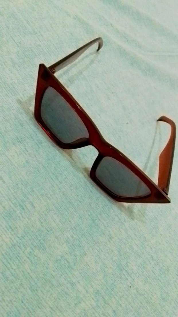 Retro Tarz Kahverengi Kadın Güneş Gözlüğü - Görsel 2