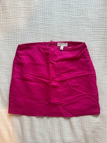 H&M Keten Mini Etek