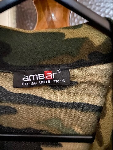 Zara Asker desenli ceket
