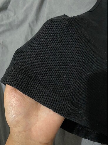 s Beden Tek omuz crop