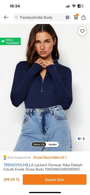 Trendyol & Milla Bodysuit