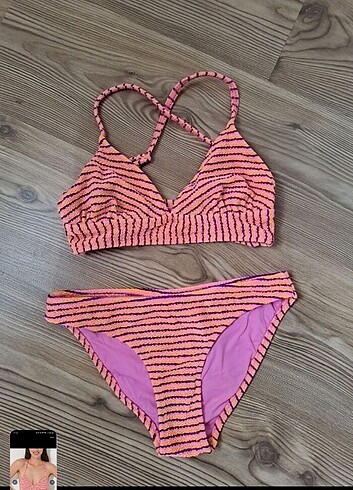 34 Beden Penti bikini takım 