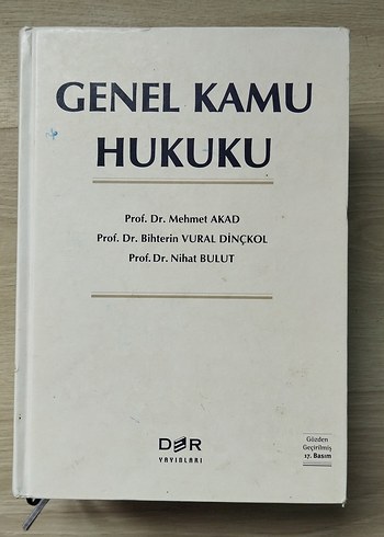 Genel Kamu Hukuku - Prof. Dr. Mehmet Akad